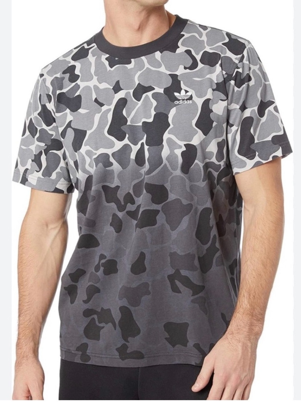 ADIDAS Originals Camo Dipped Ombré Tee - Men’s M - Like New